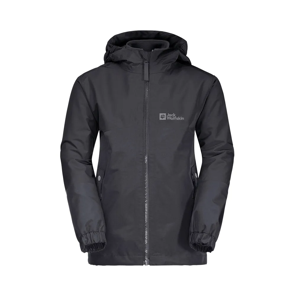 Jack Wolfskin Kids Iceland 3-in-1 Boys Jacket (Phantom)
