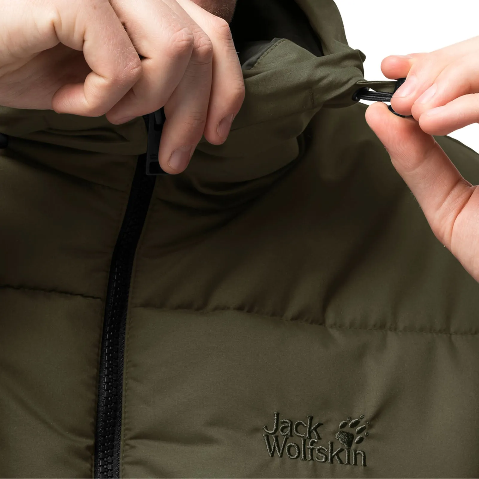 Jack Wolfskin Mens Kyoto XT Windproof Water Repellent Jacket - Bonsai Green