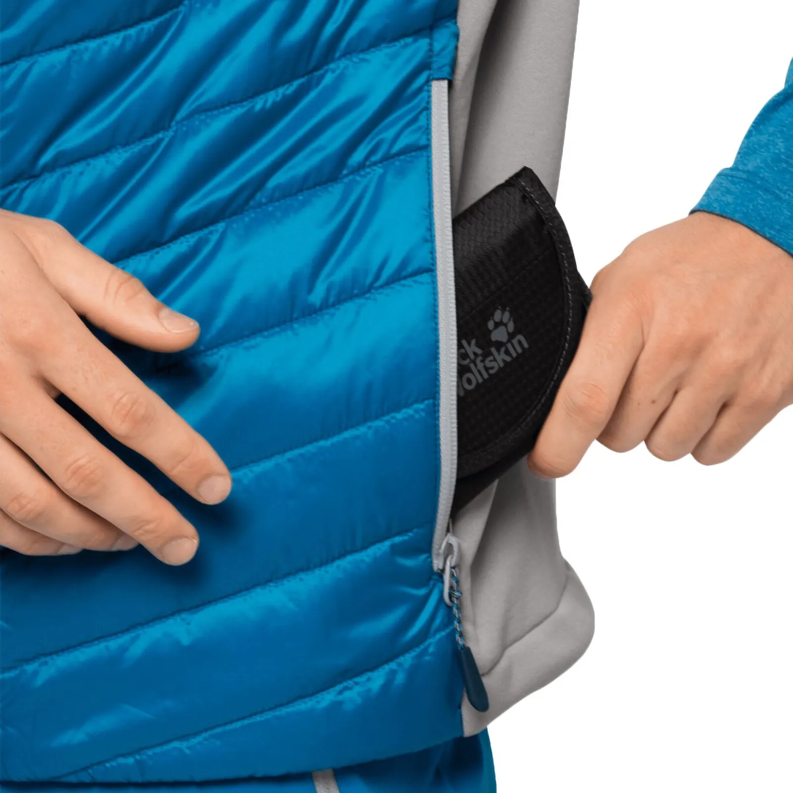 Jack Wolfskin Mens Routeburn Windproof Quilted Gilet
