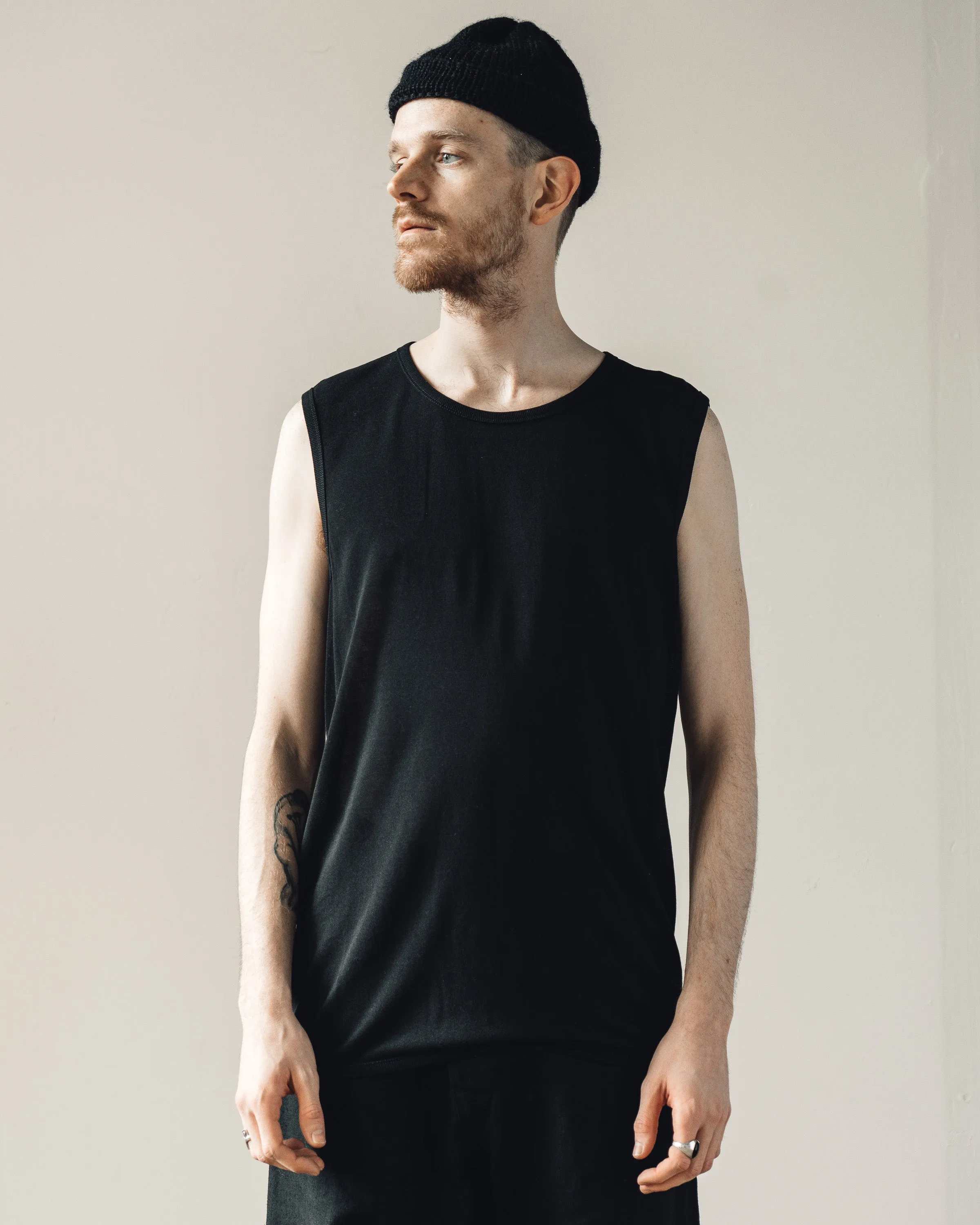 Jan-Jan Van Essche Tank #13, Black Washi