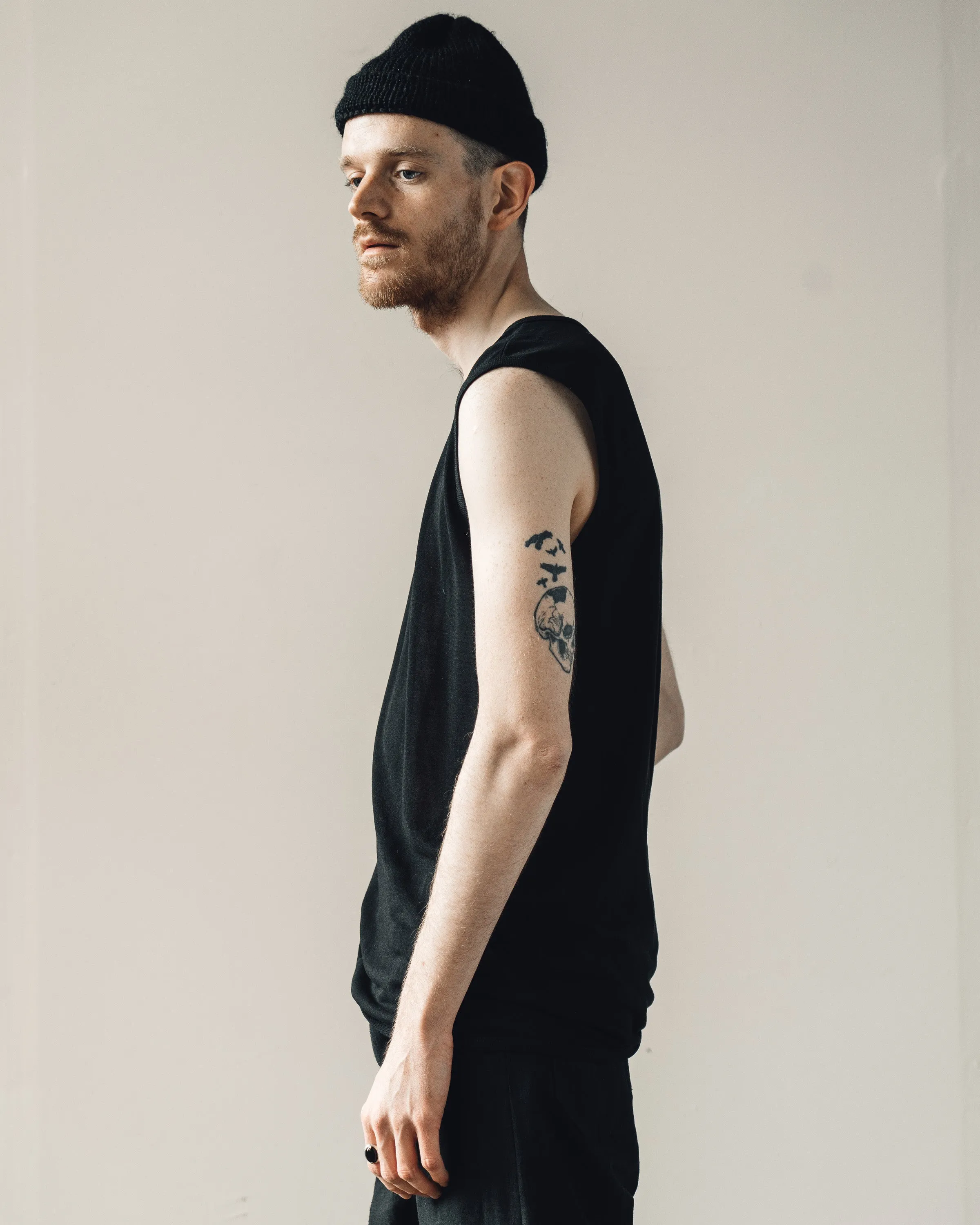 Jan-Jan Van Essche Tank #13, Black Washi