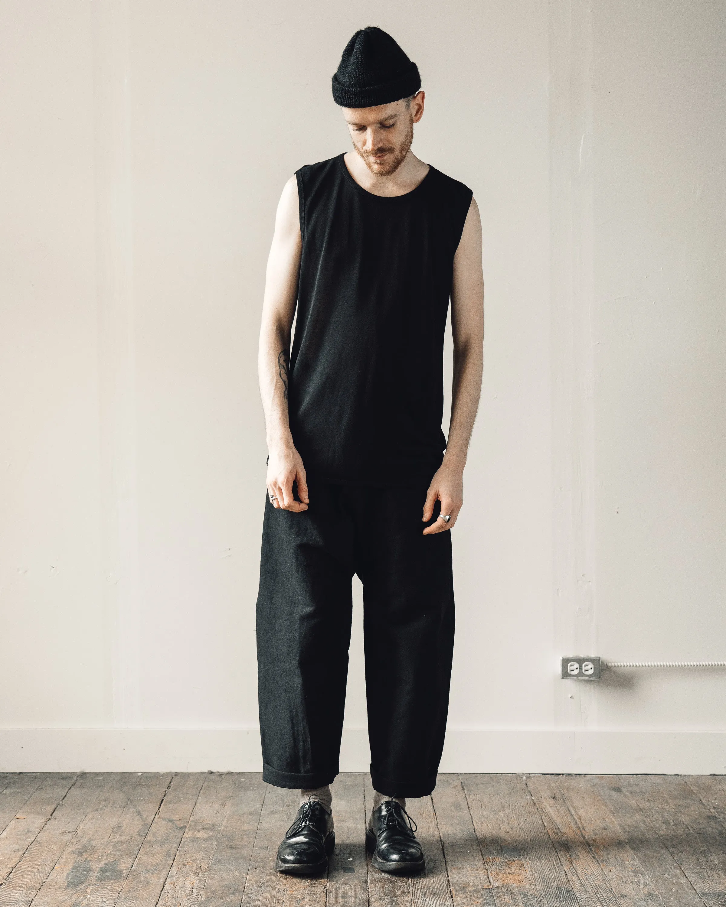 Jan-Jan Van Essche Tank #13, Black Washi