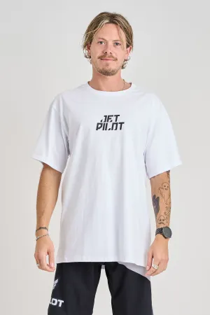 Jetpilot Corp Tee - White