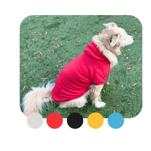 Large Dog Hoodie XXL, 3XL, 4XL, 5XL with Zip Pocket | Cute Sweatshirt for Dog