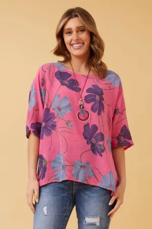 LIBBY FLORAL TOP
