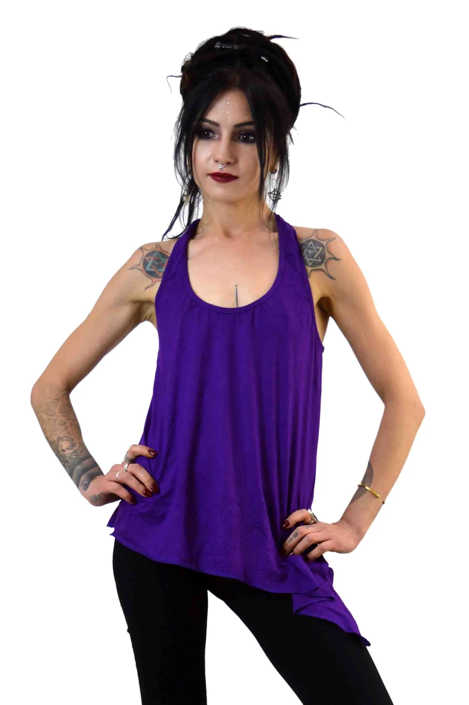 Long Pixie vest top
