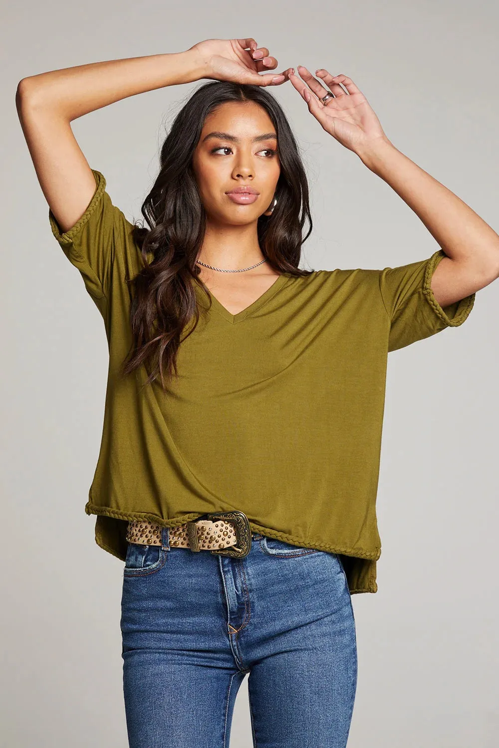 Mason Sphagnum V Neck
