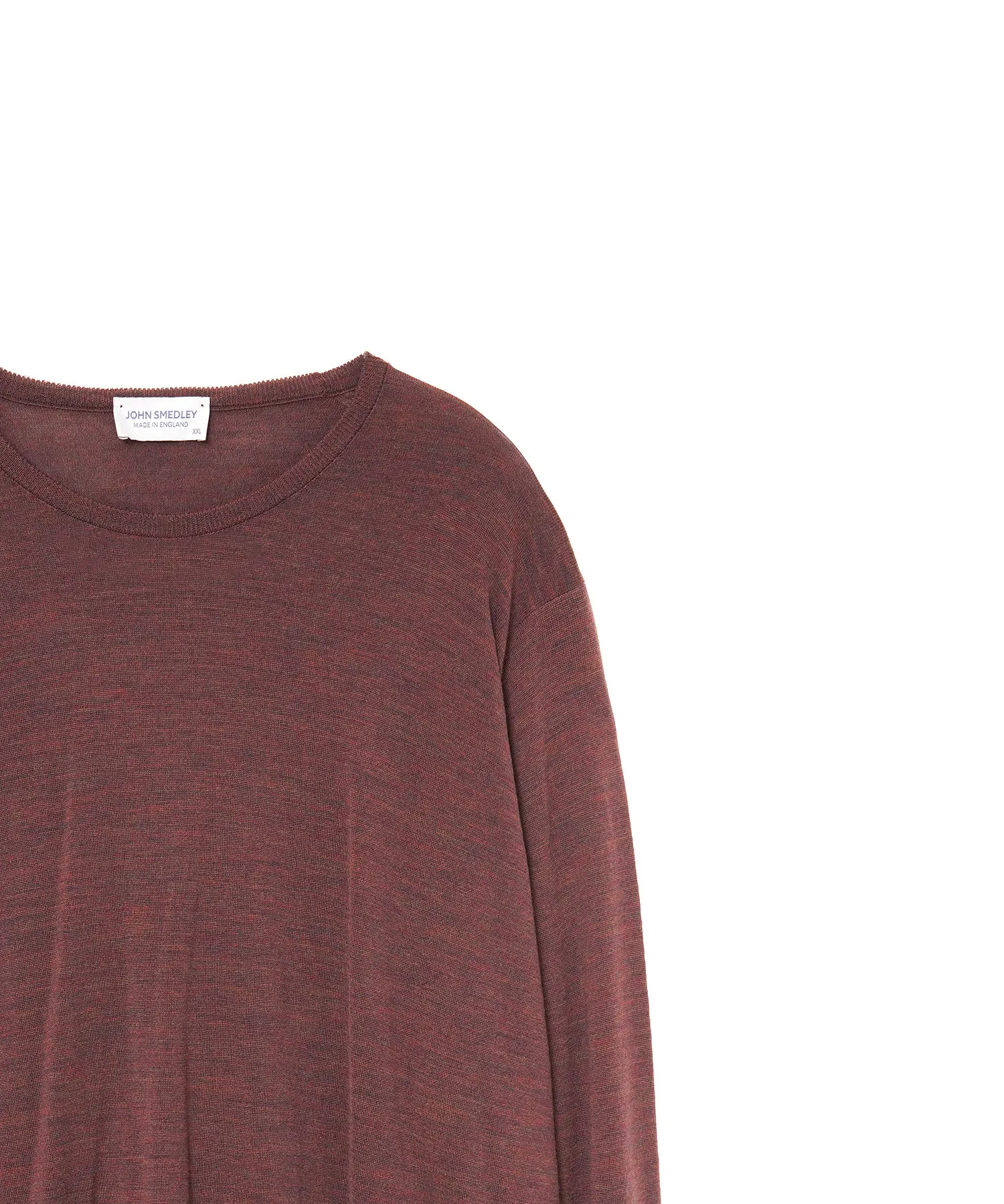 【MEN】JOHN SMEDLEY BRYN  EASY FIT 30G 別注クルーネックニット