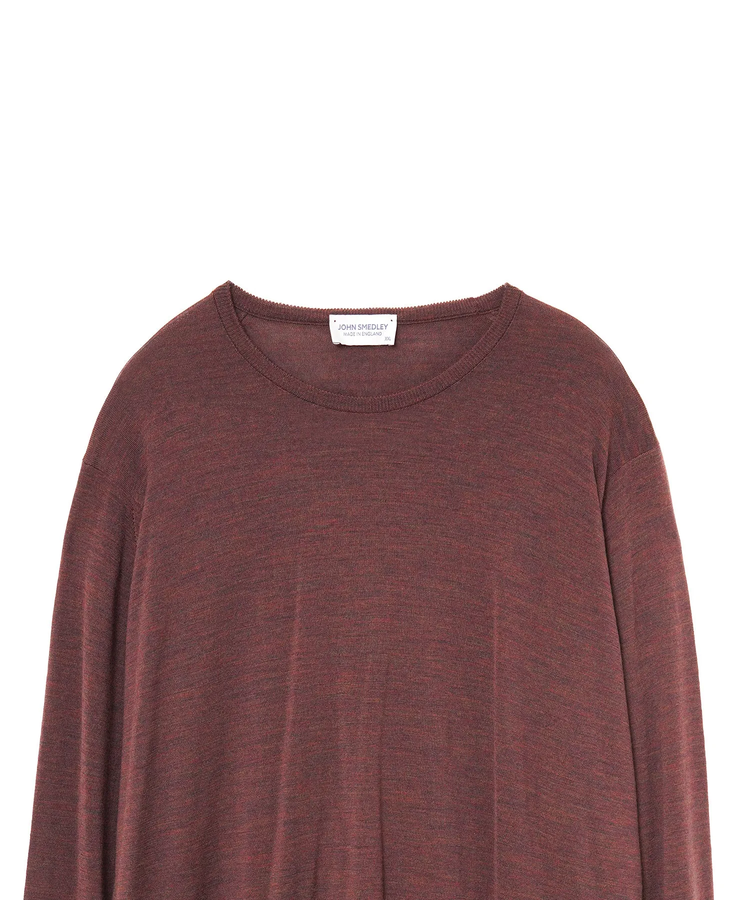 【MEN】JOHN SMEDLEY BRYN  EASY FIT 30G 別注クルーネックニット