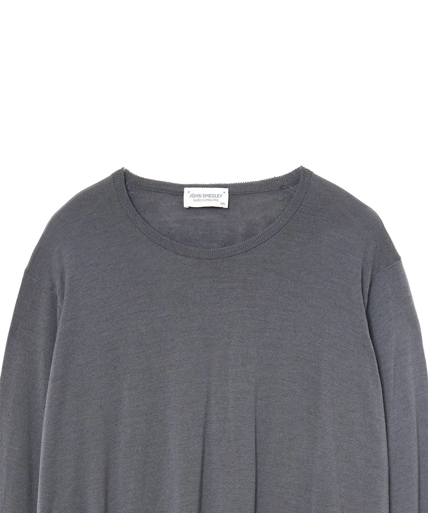 【MEN】JOHN SMEDLEY BRYN  EASY FIT 30G 別注クルーネックニット
