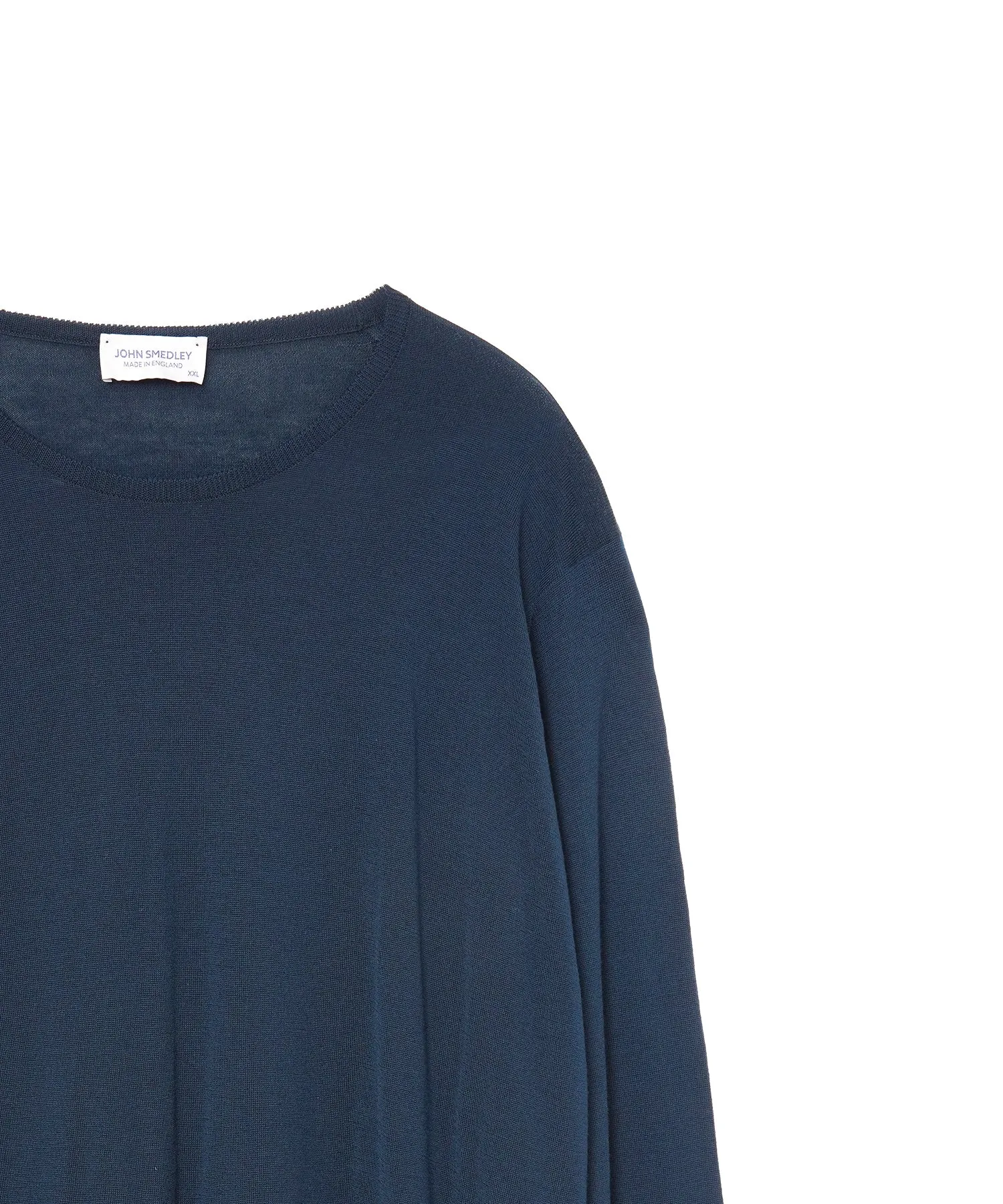 【MEN】JOHN SMEDLEY BRYN  EASY FIT 30G 別注クルーネックニット
