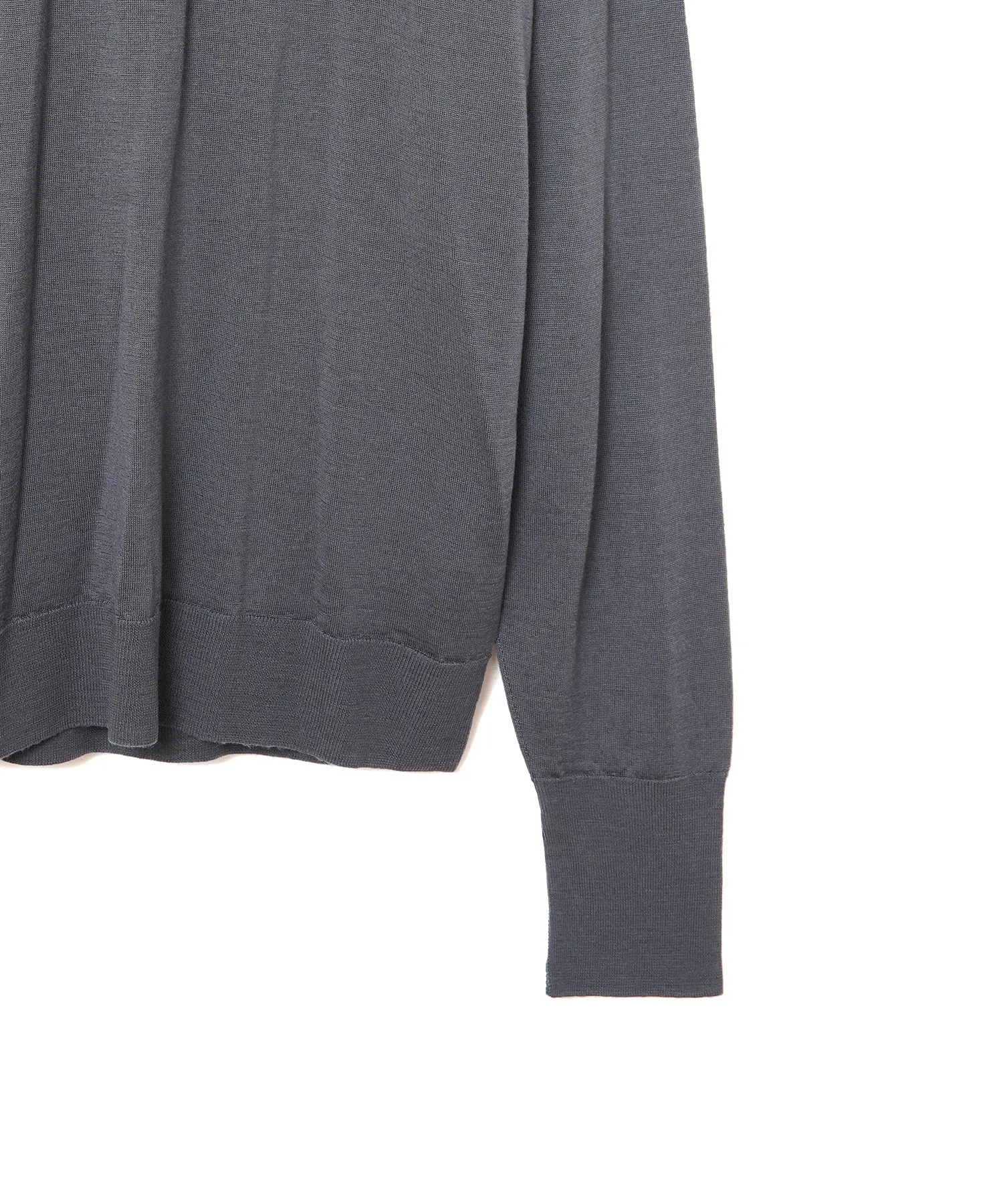 【MEN】JOHN SMEDLEY BRYN  EASY FIT 30G 別注クルーネックニット