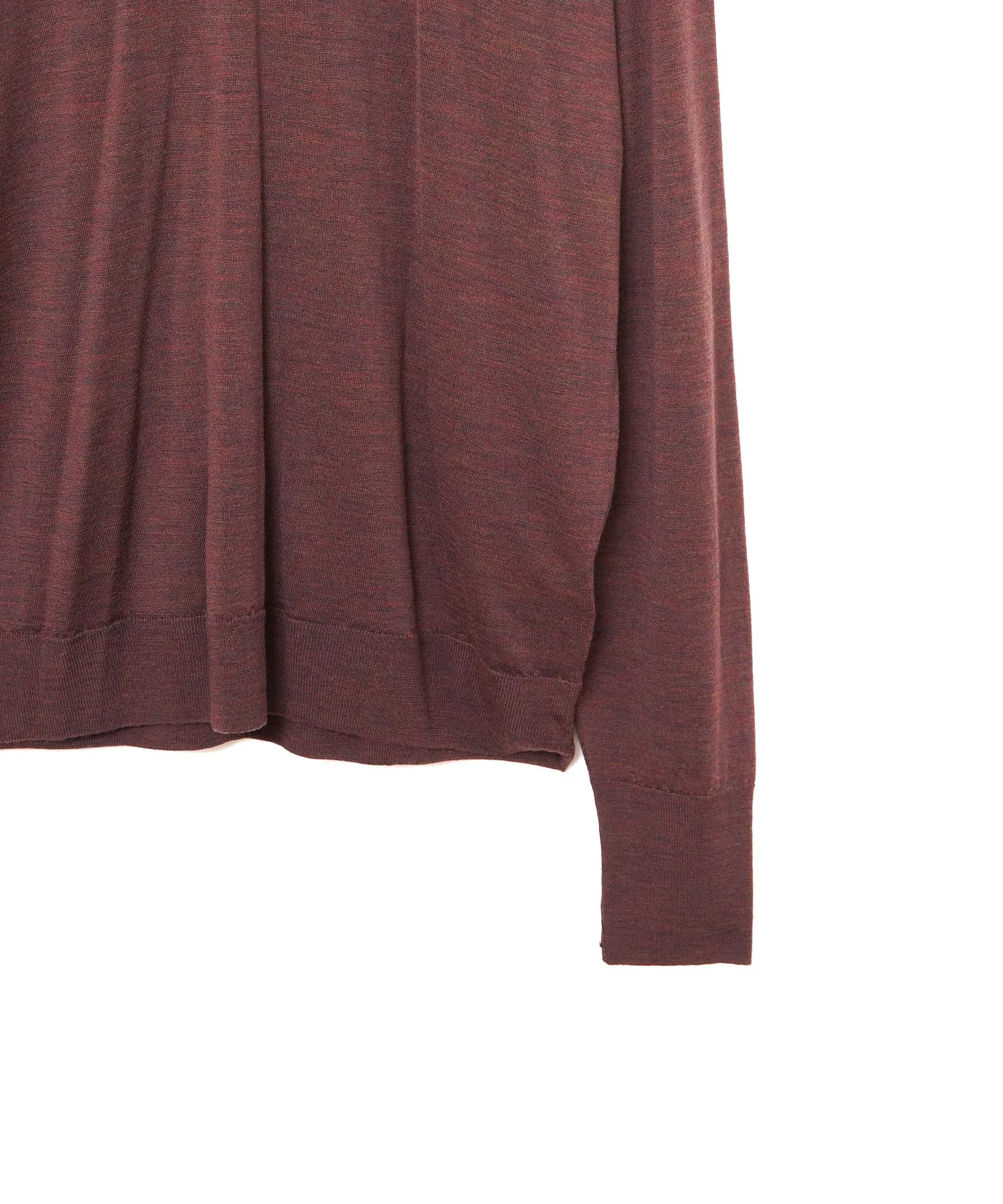【MEN】JOHN SMEDLEY BRYN  EASY FIT 30G 別注クルーネックニット