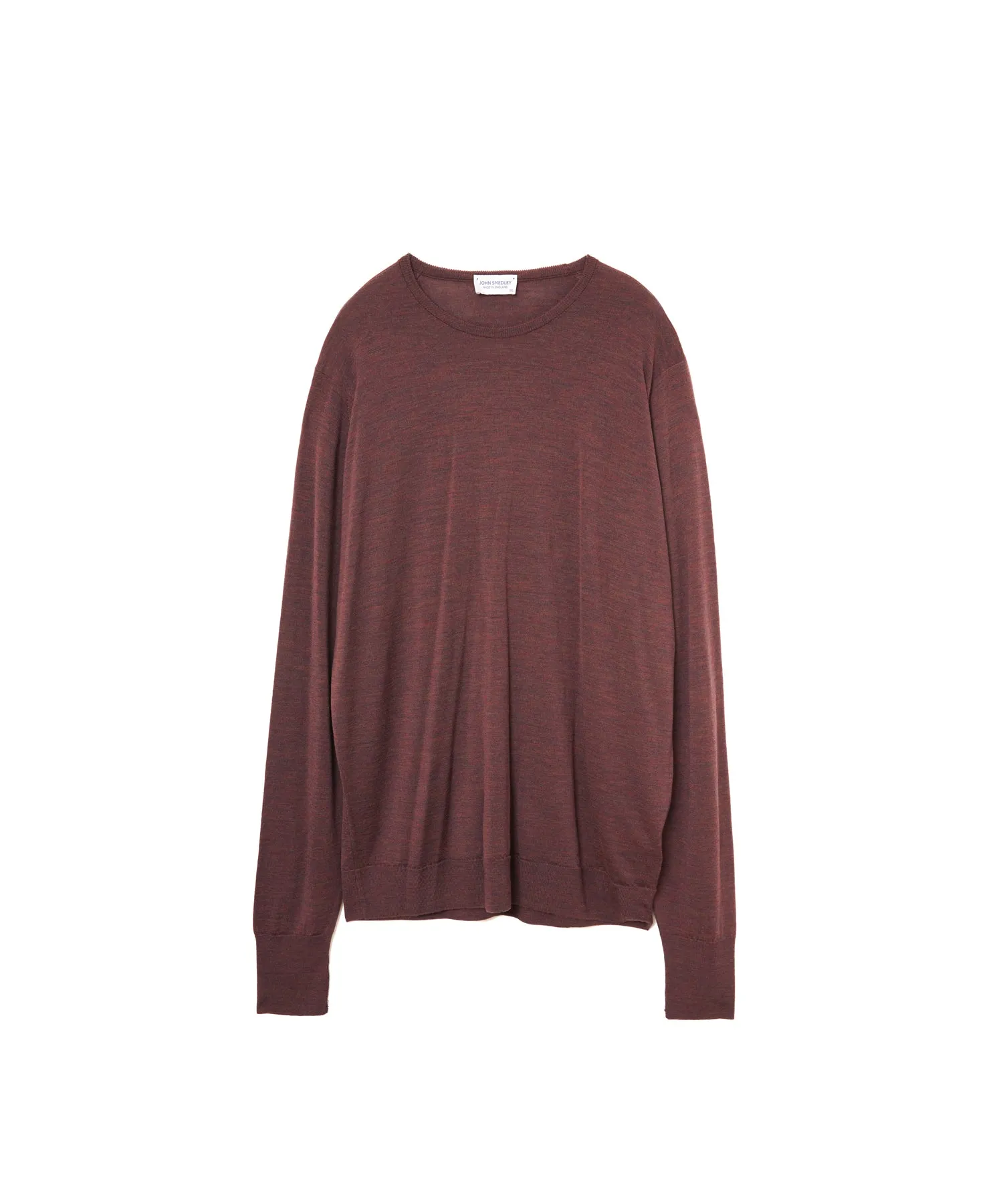 【MEN】JOHN SMEDLEY BRYN  EASY FIT 30G 別注クルーネックニット