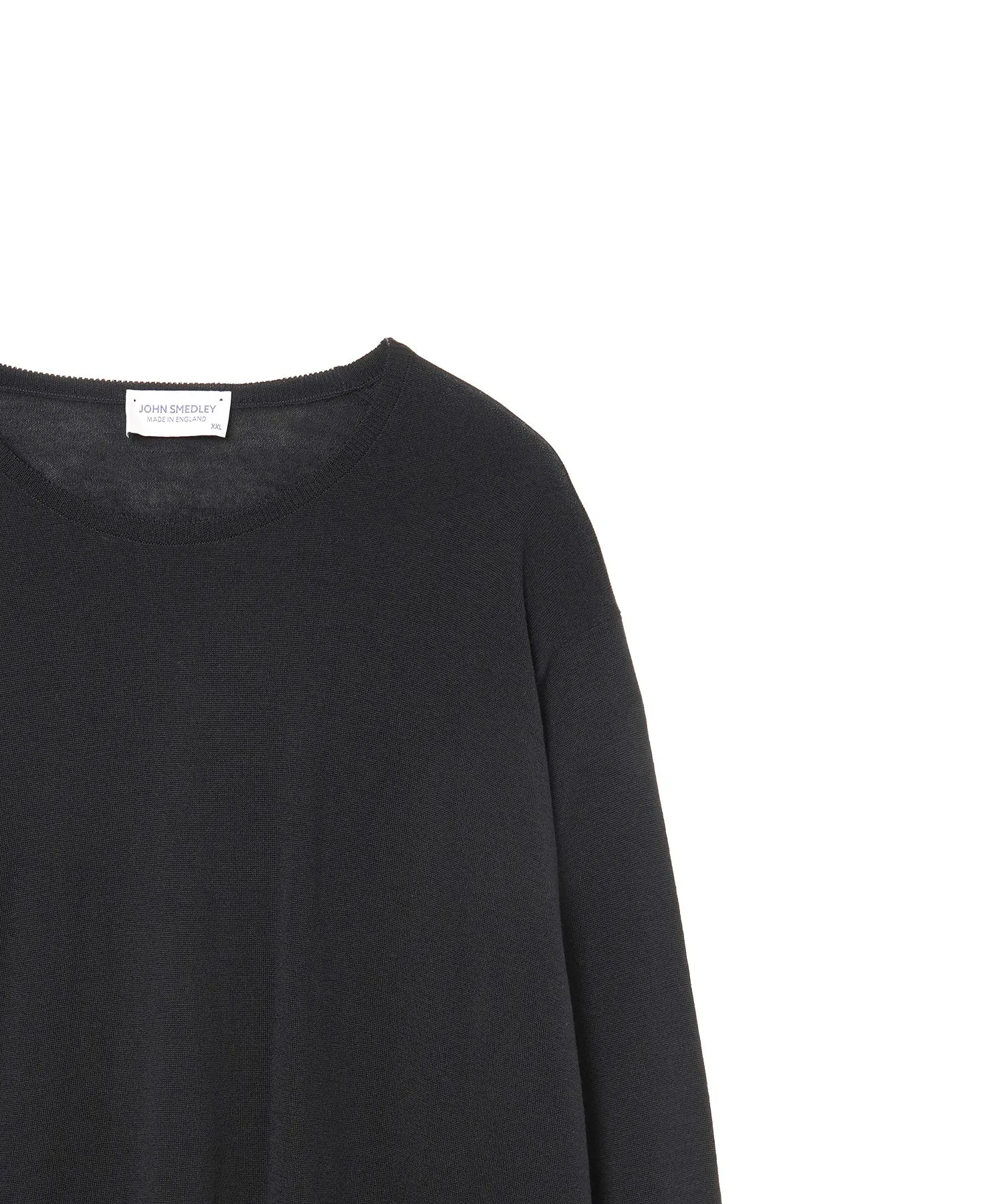 【MEN】JOHN SMEDLEY BRYN  EASY FIT 30G 別注クルーネックニット