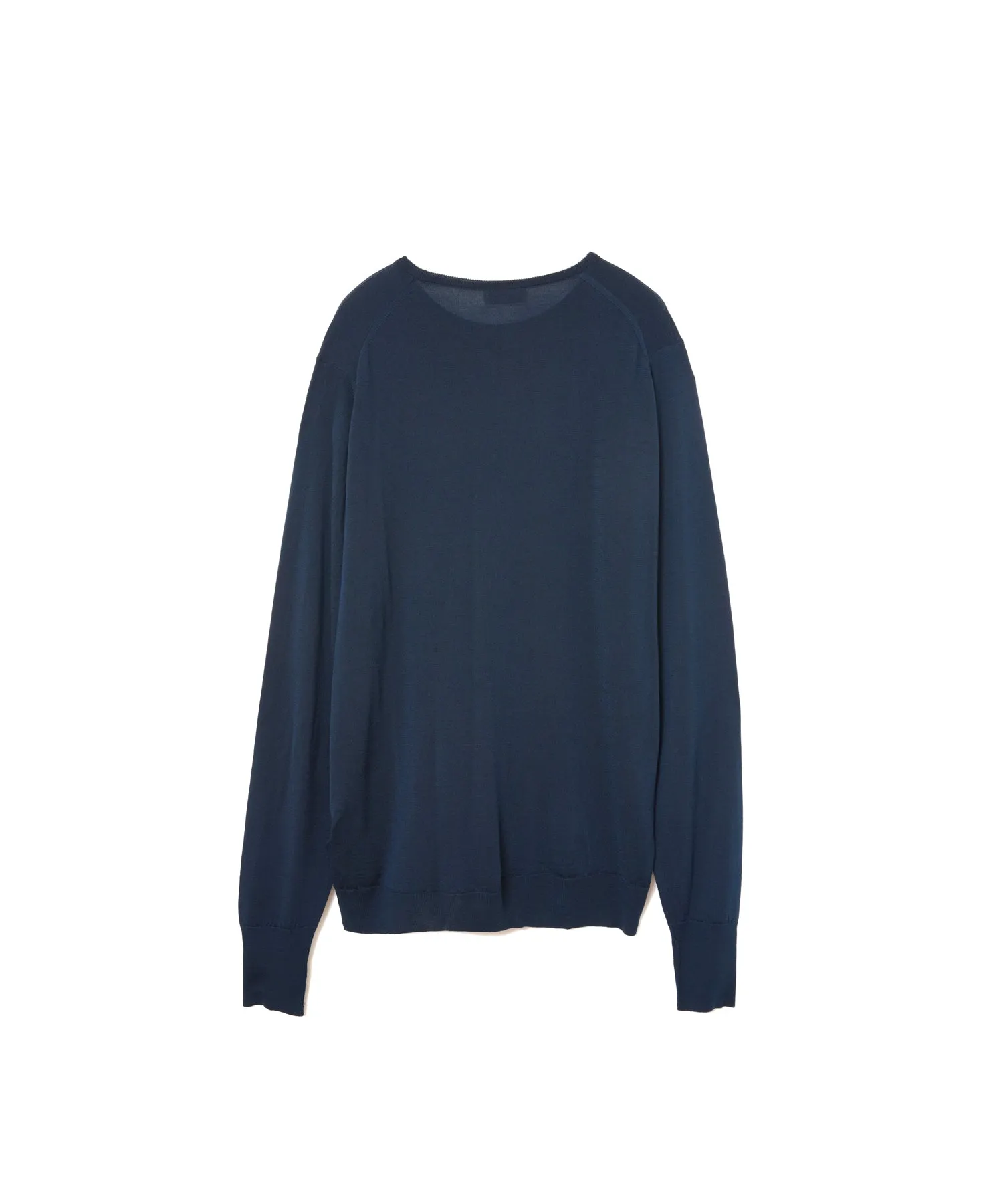【MEN】JOHN SMEDLEY BRYN  EASY FIT 30G 別注クルーネックニット