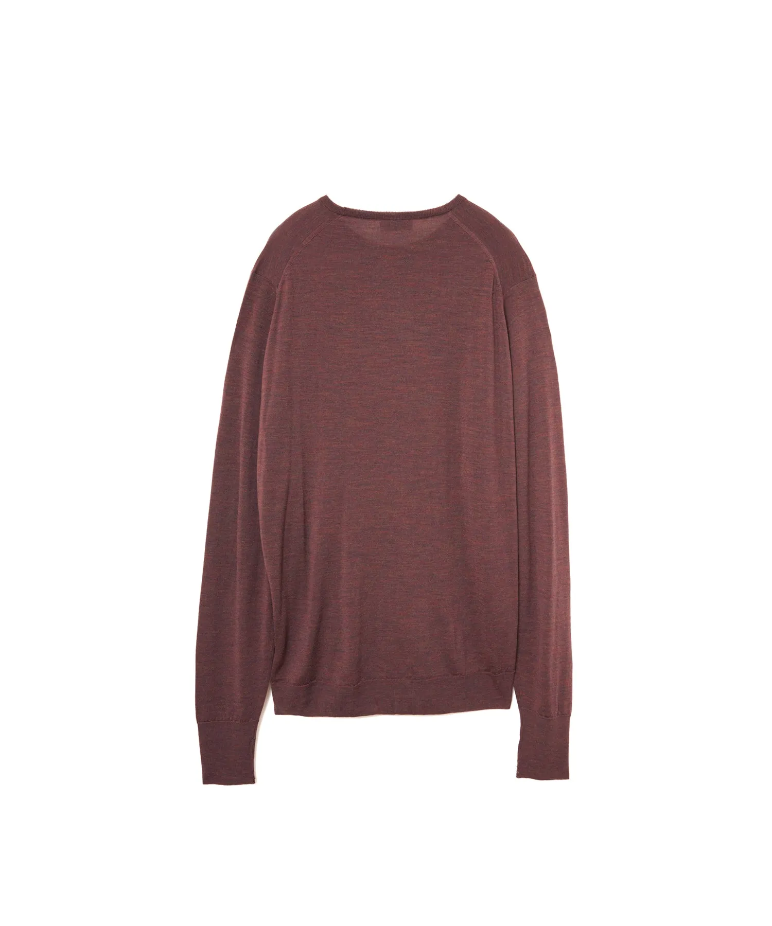 【MEN】JOHN SMEDLEY BRYN  EASY FIT 30G 別注クルーネックニット