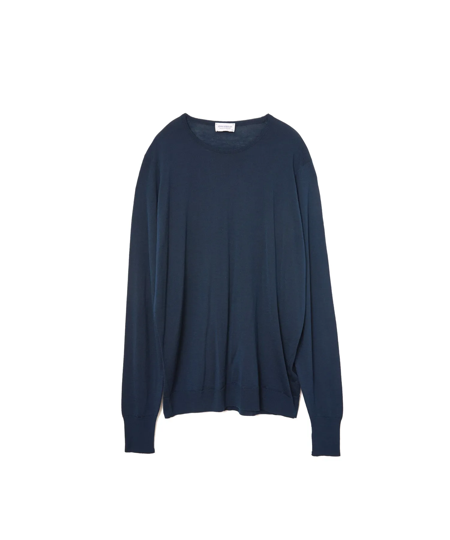 【MEN】JOHN SMEDLEY BRYN  EASY FIT 30G 別注クルーネックニット