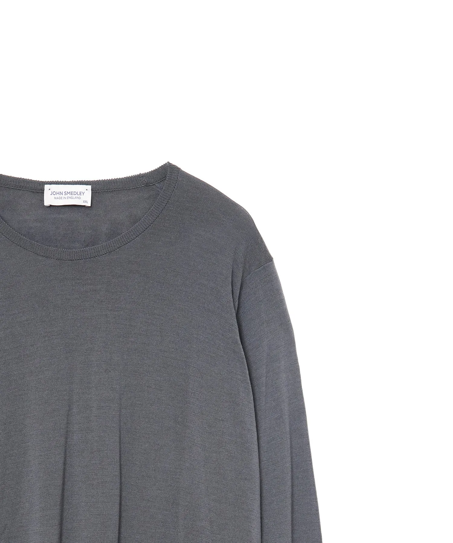 【MEN】JOHN SMEDLEY BRYN  EASY FIT 30G 別注クルーネックニット