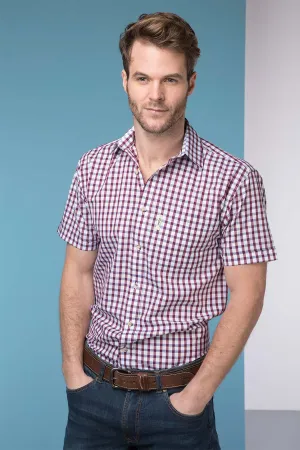 Men's Short Sleeved 100% Cotton Shirts