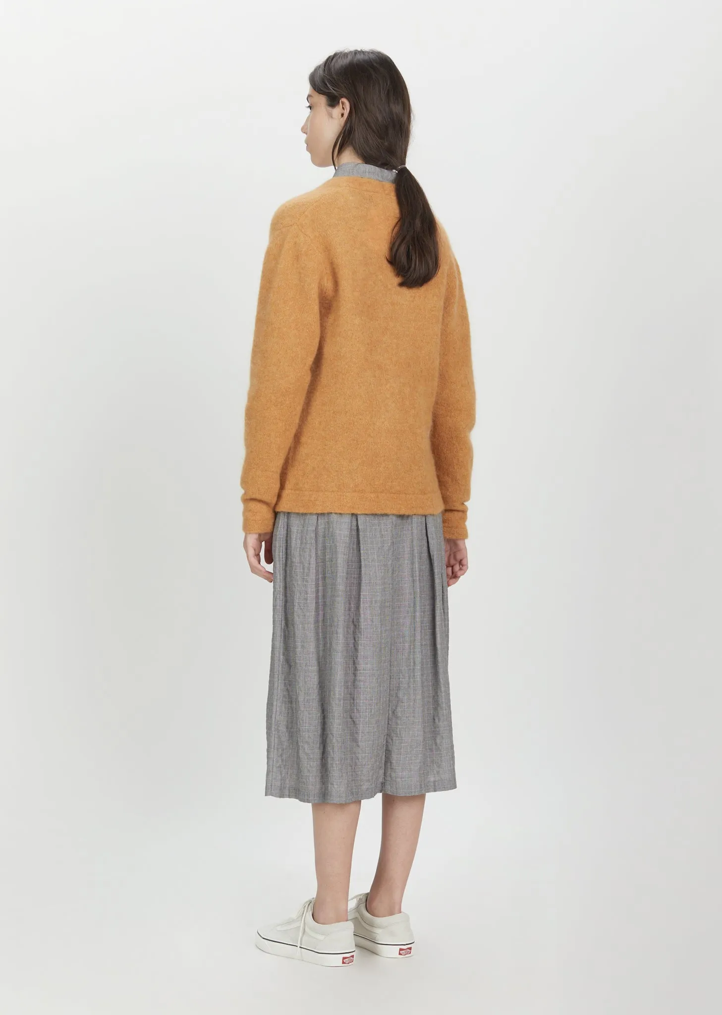 Mohair Double Breasted Cardigan