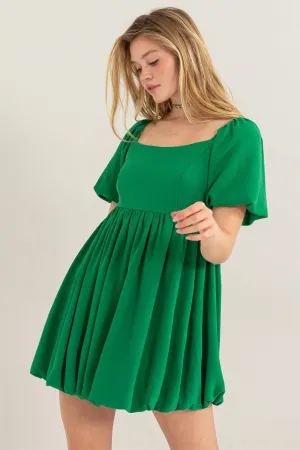 Open Back Mini Dress