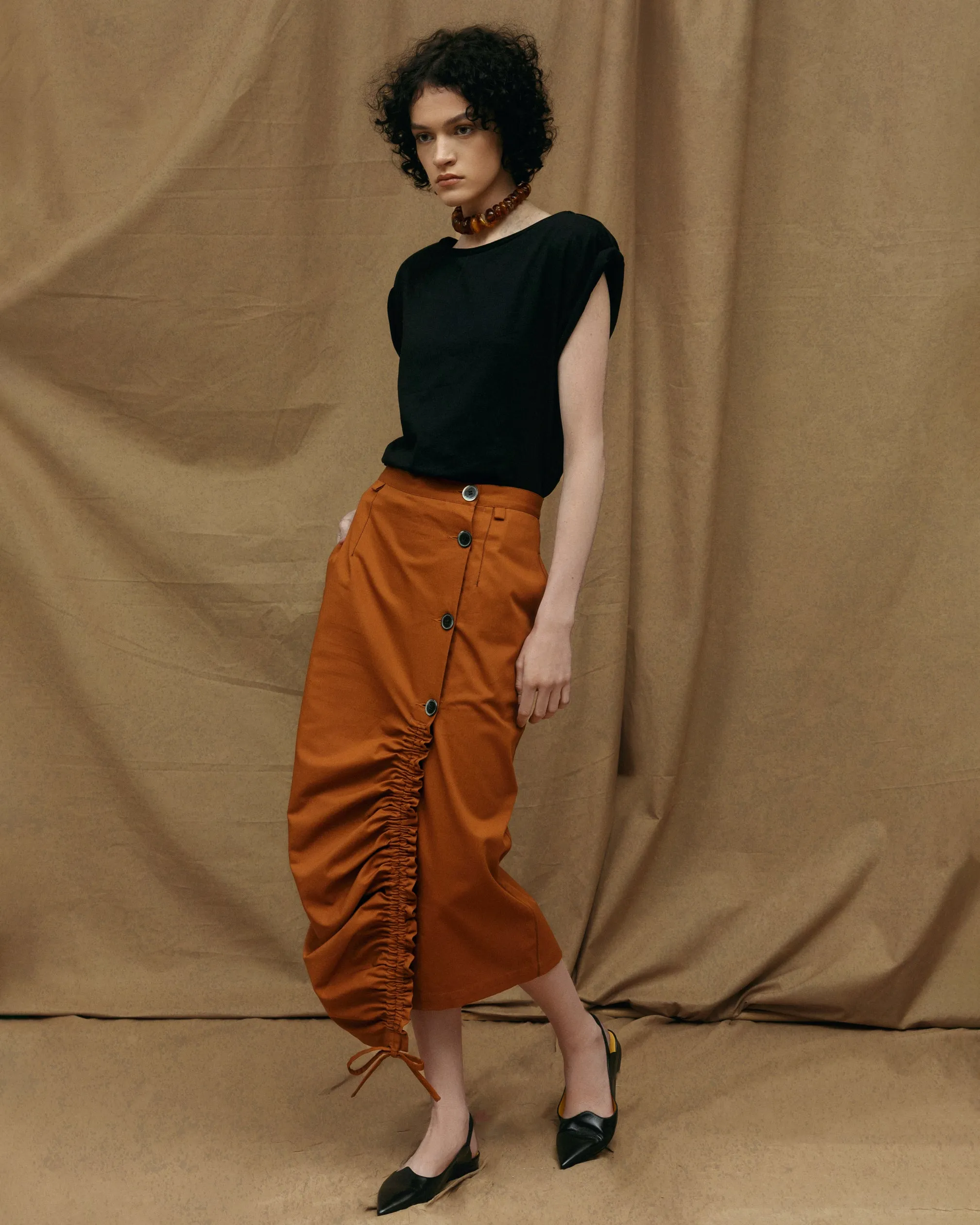 Organic Cotton WRAP SKIRT