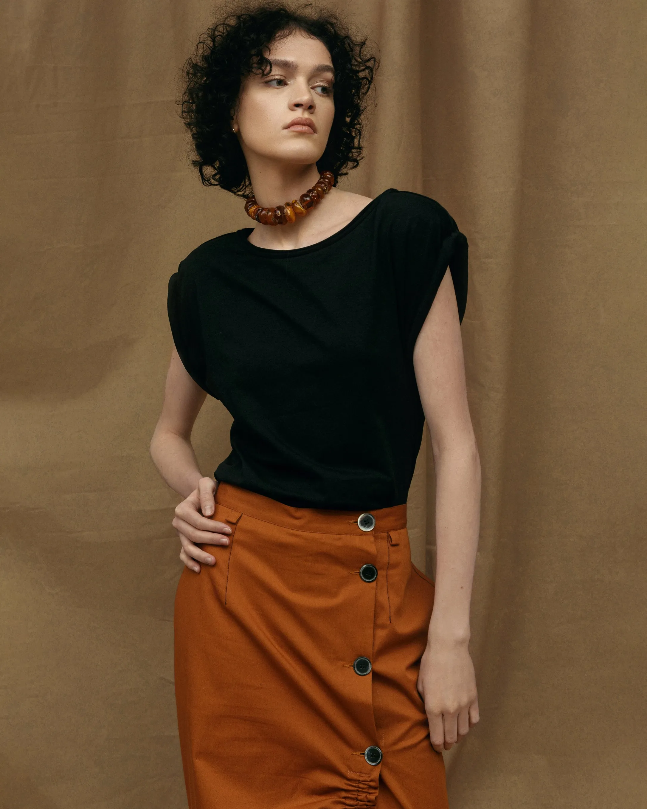 Organic Cotton WRAP SKIRT
