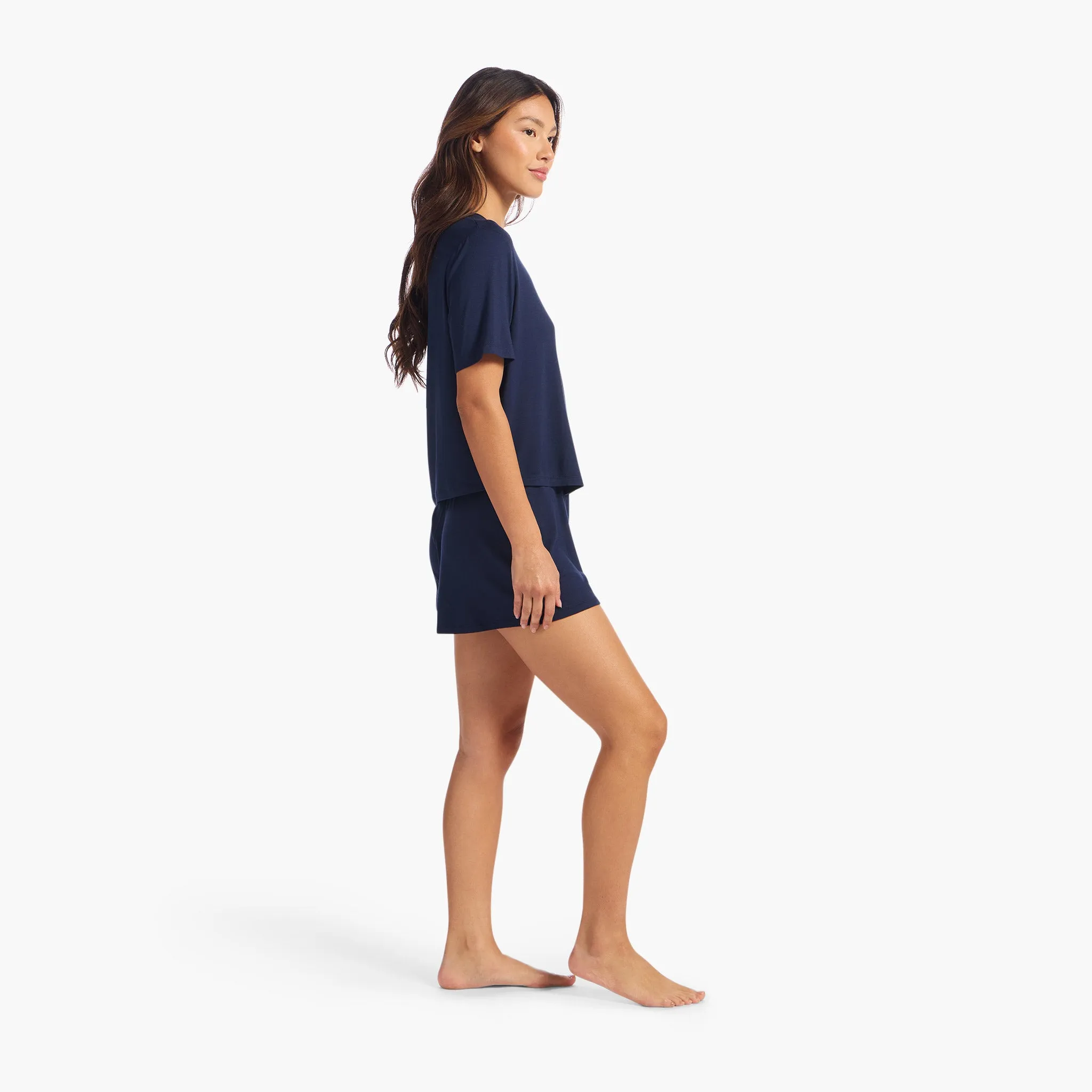 Pajama Short Set | Navy