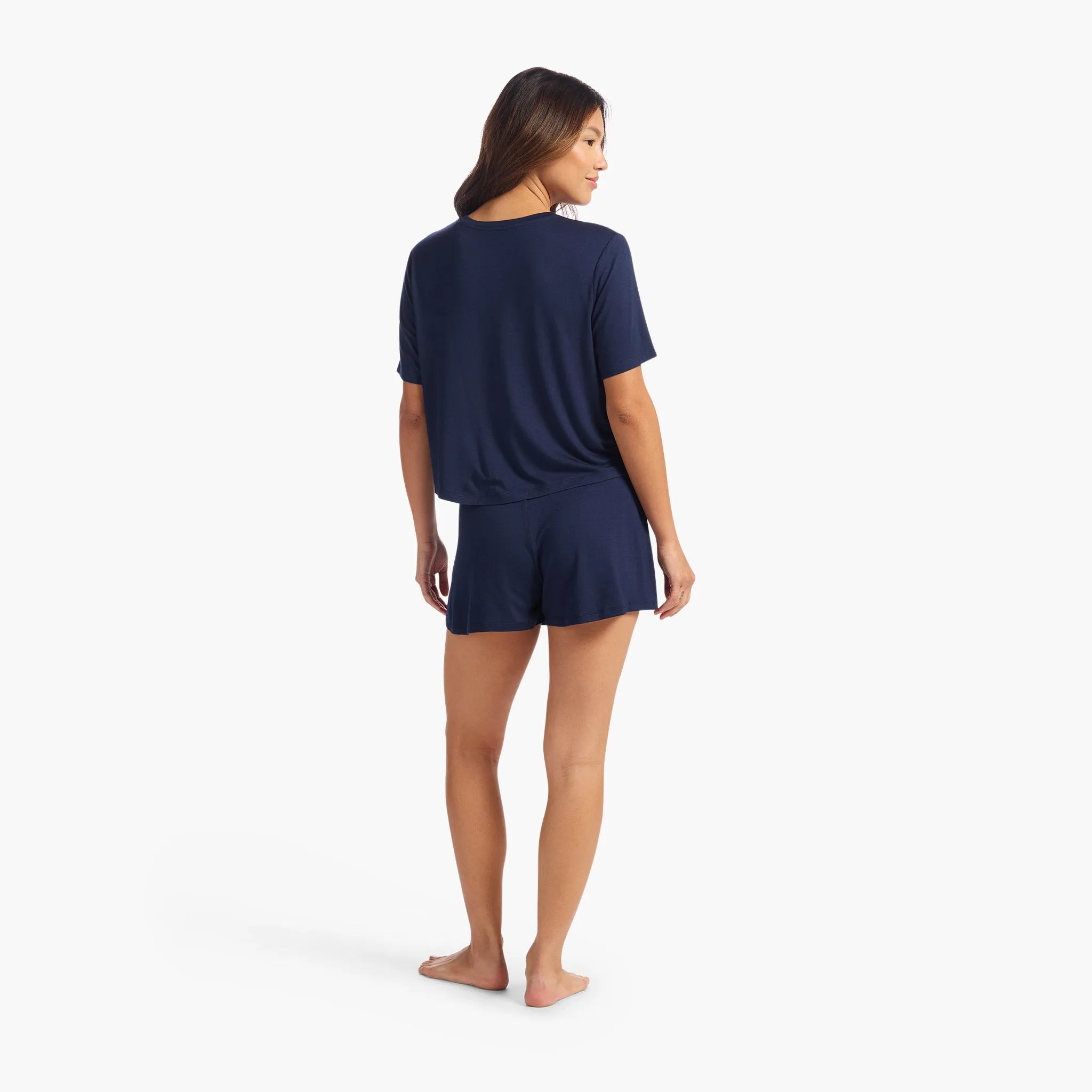 Pajama Short Set | Navy