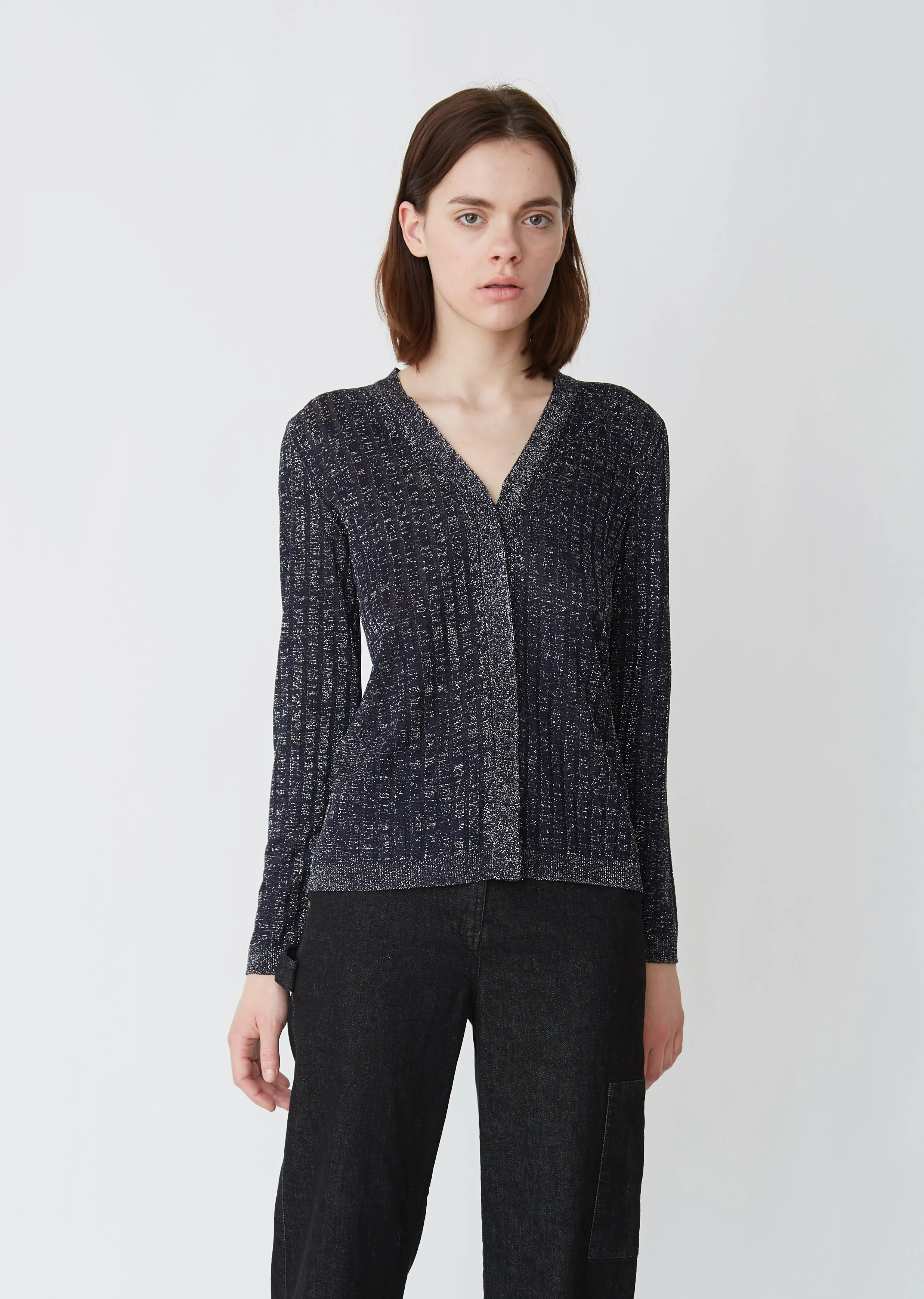 Parker Metallic Cardigan