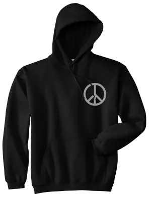 Peace Sign Symbol Meme Pullover Hoodie Hoody