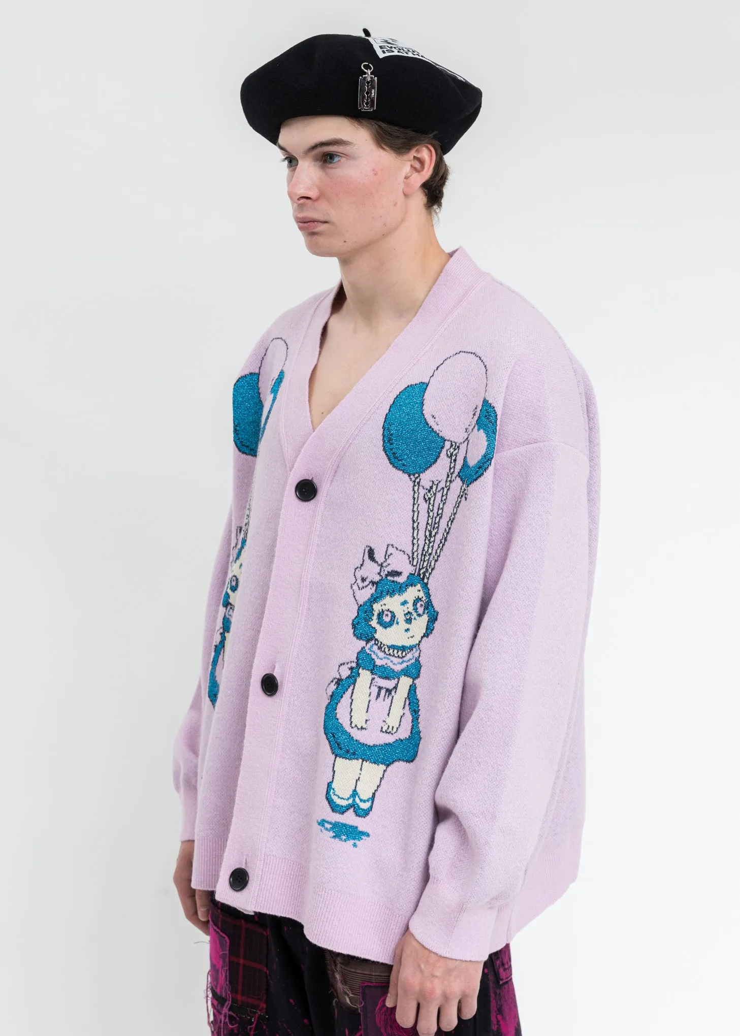 Pink Heaven Girl Knit Cardigan