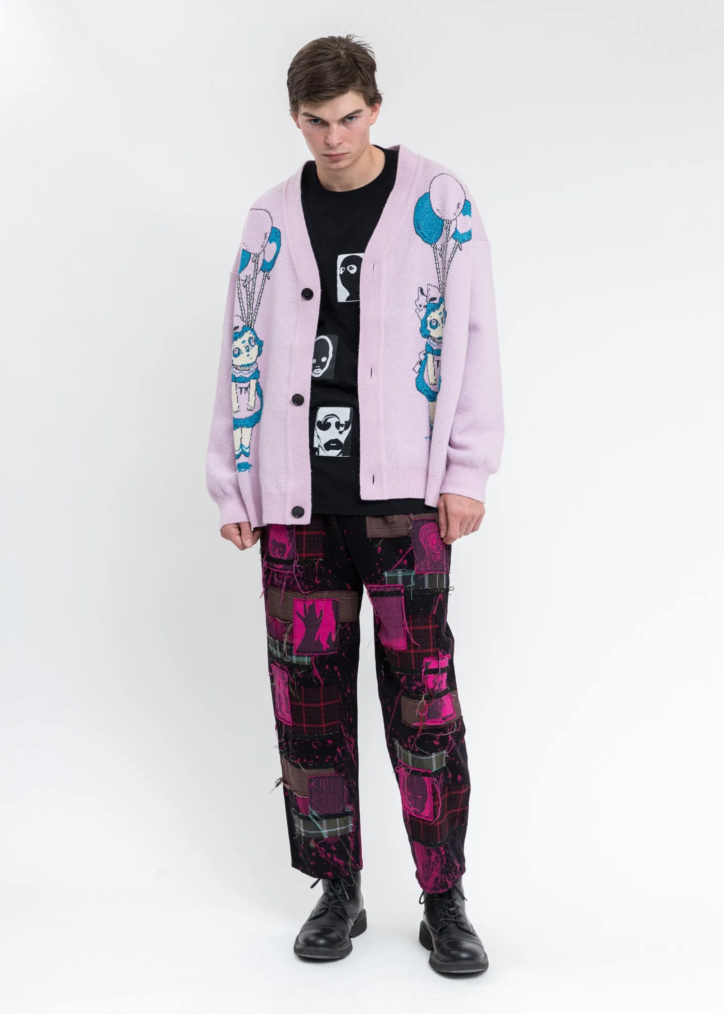 Pink Heaven Girl Knit Cardigan