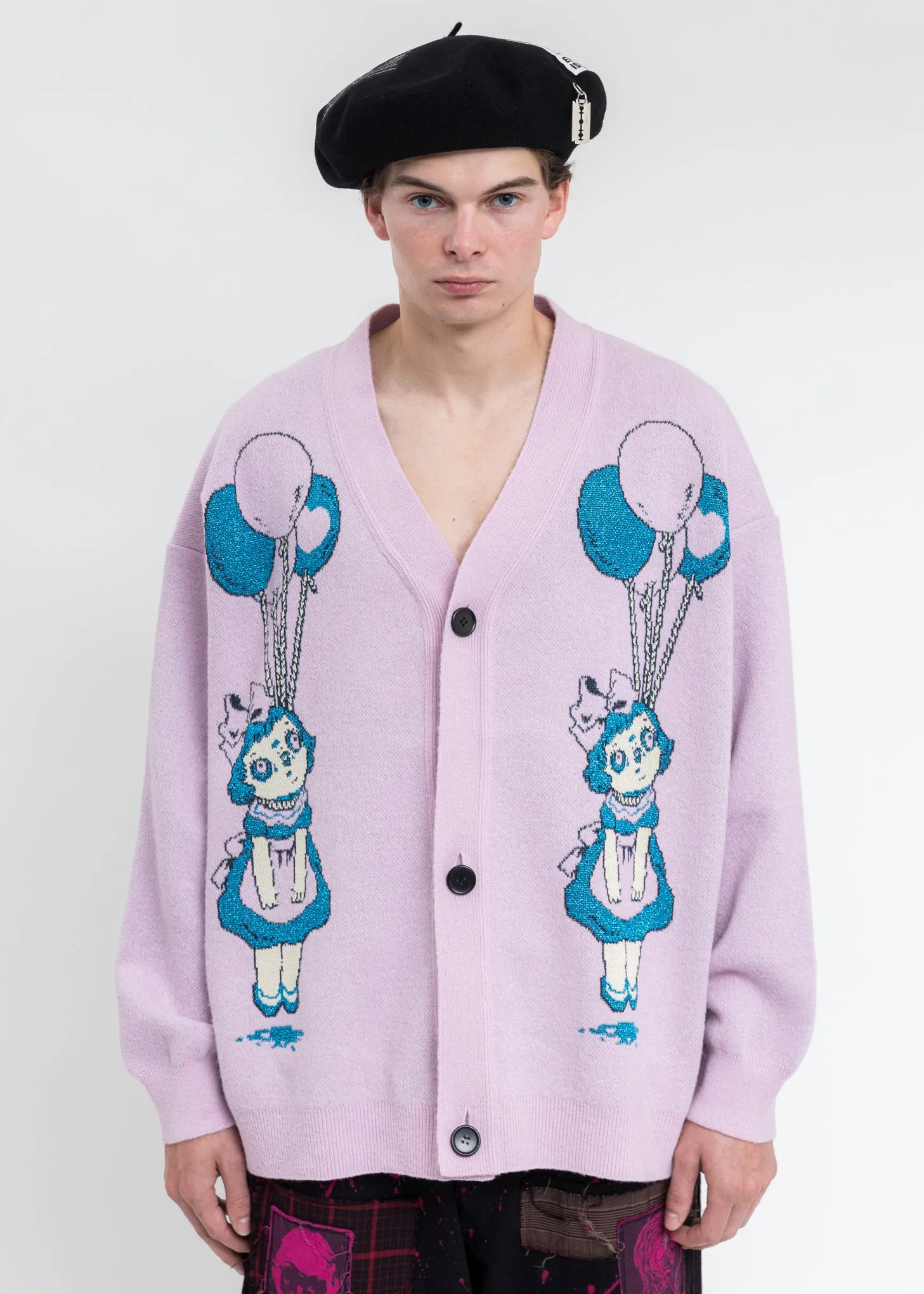Pink Heaven Girl Knit Cardigan