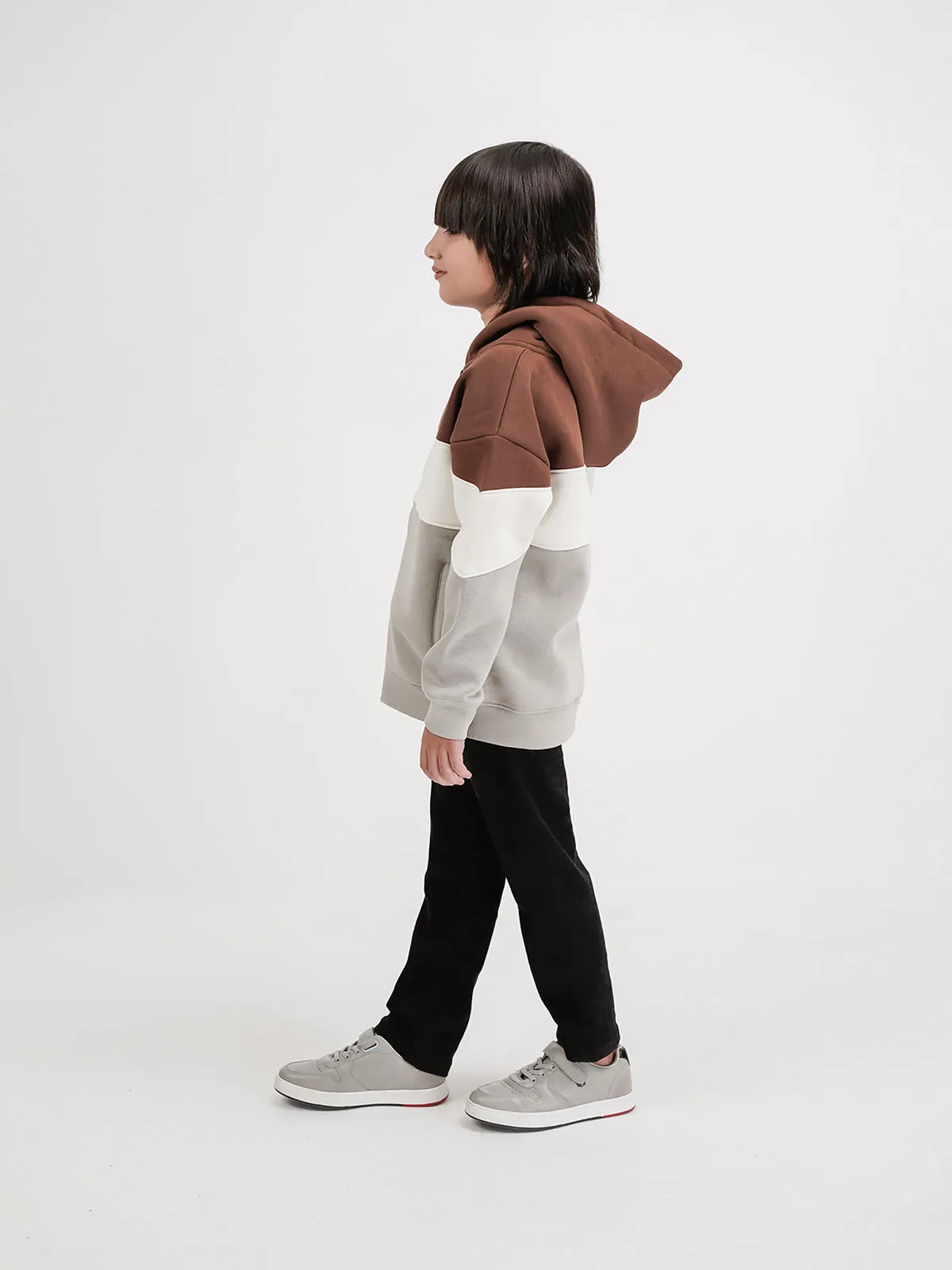 "ZOPAX" Hoodie with Zip and Pockets