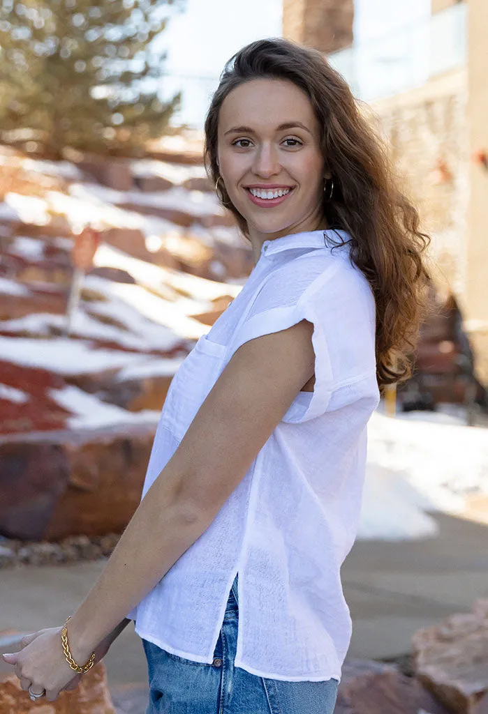 Rails Whitney Gauze Top