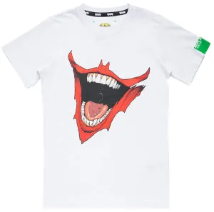 Replay The Joker T Shirt In White Red For Men