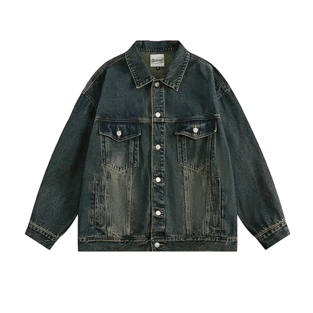 Retro Washed Denim Jackets