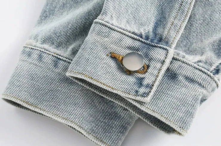 Retro Washed Denim Jackets