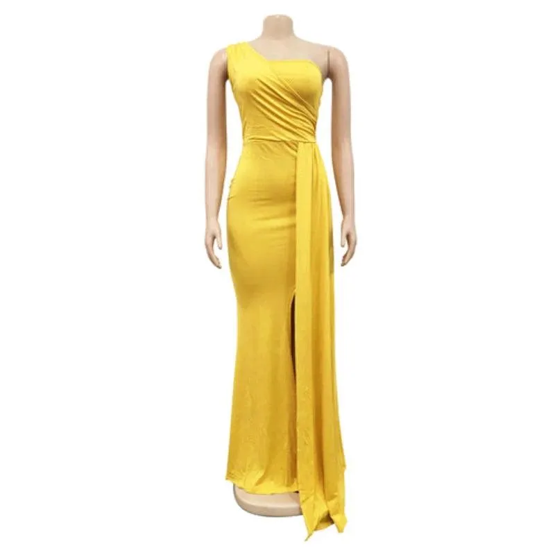 Sexy Elegant Women Evening Dress Sleeveless