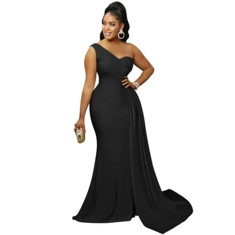Sexy Elegant Women Evening Dress Sleeveless