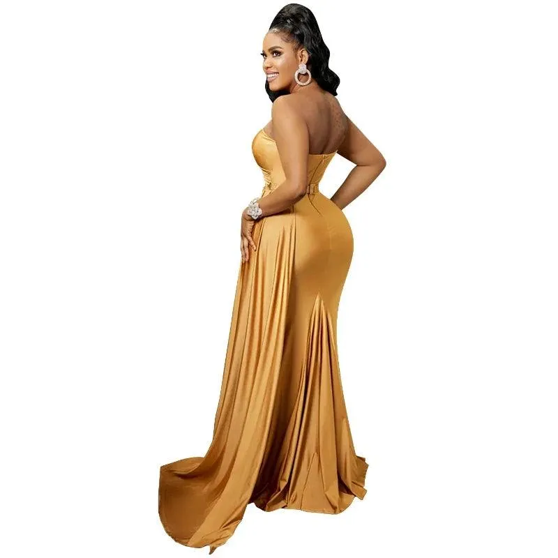 Sexy Elegant Women Evening Dress Sleeveless