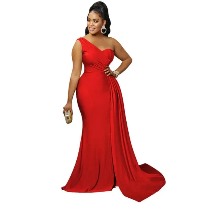 Sexy Elegant Women Evening Dress Sleeveless
