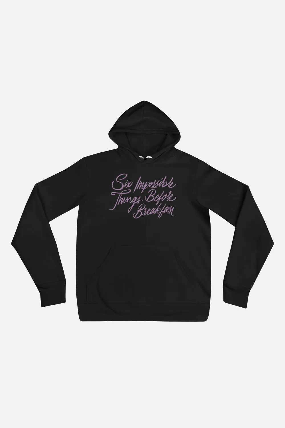 Six Impossible Things Unisex Hoodie | Alice in Wonderland