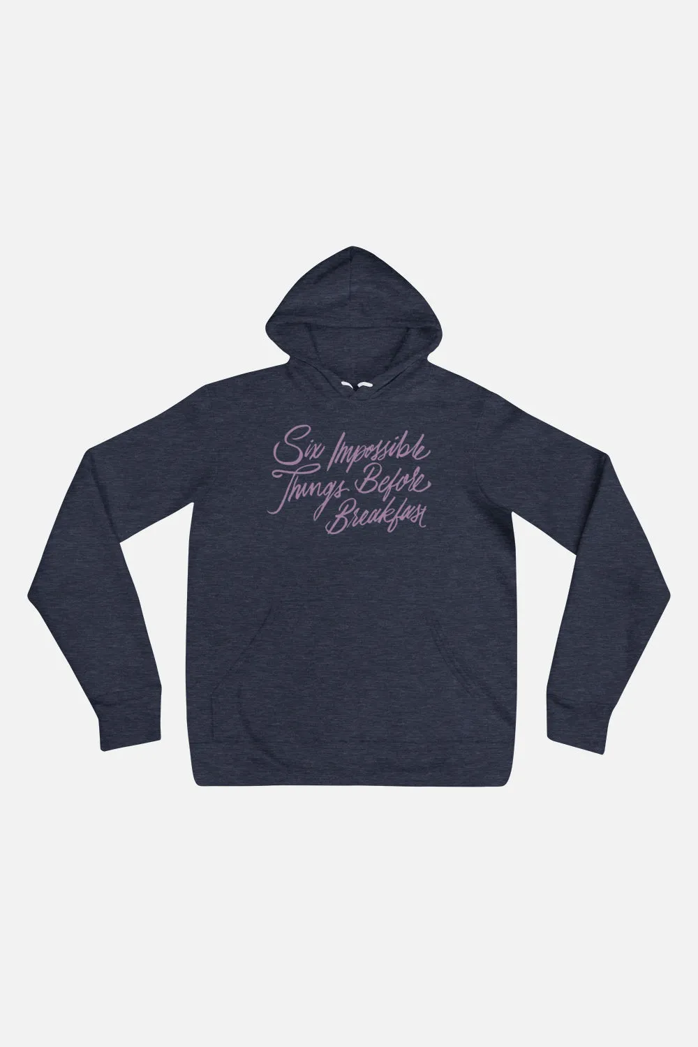 Six Impossible Things Unisex Hoodie | Alice in Wonderland