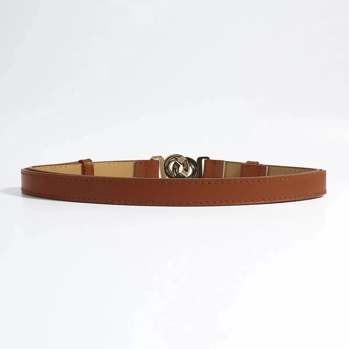 Stylish Alloy Buckle PU Leather Belt