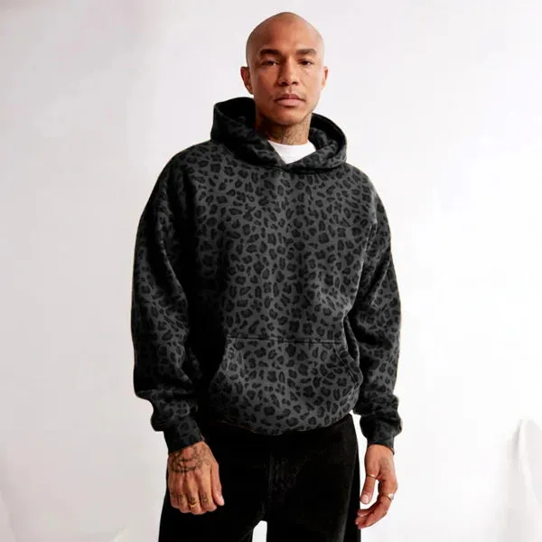 Stylish Leopard Hoodie