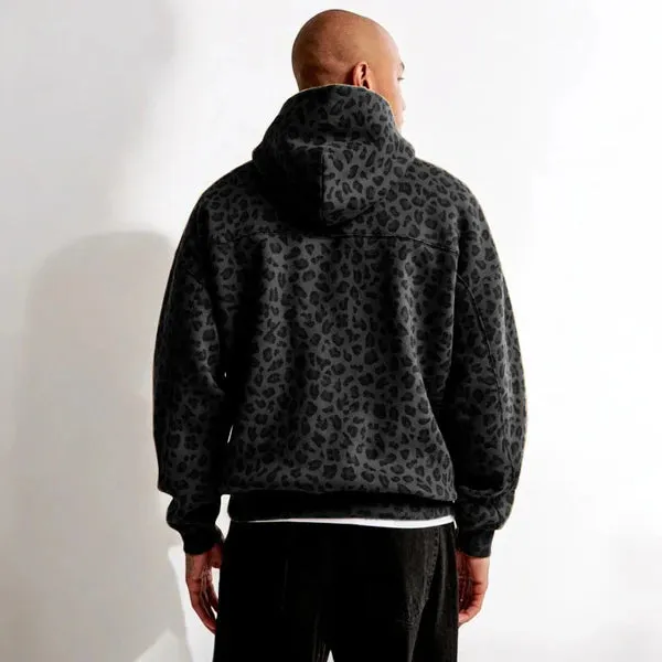 Stylish Leopard Hoodie