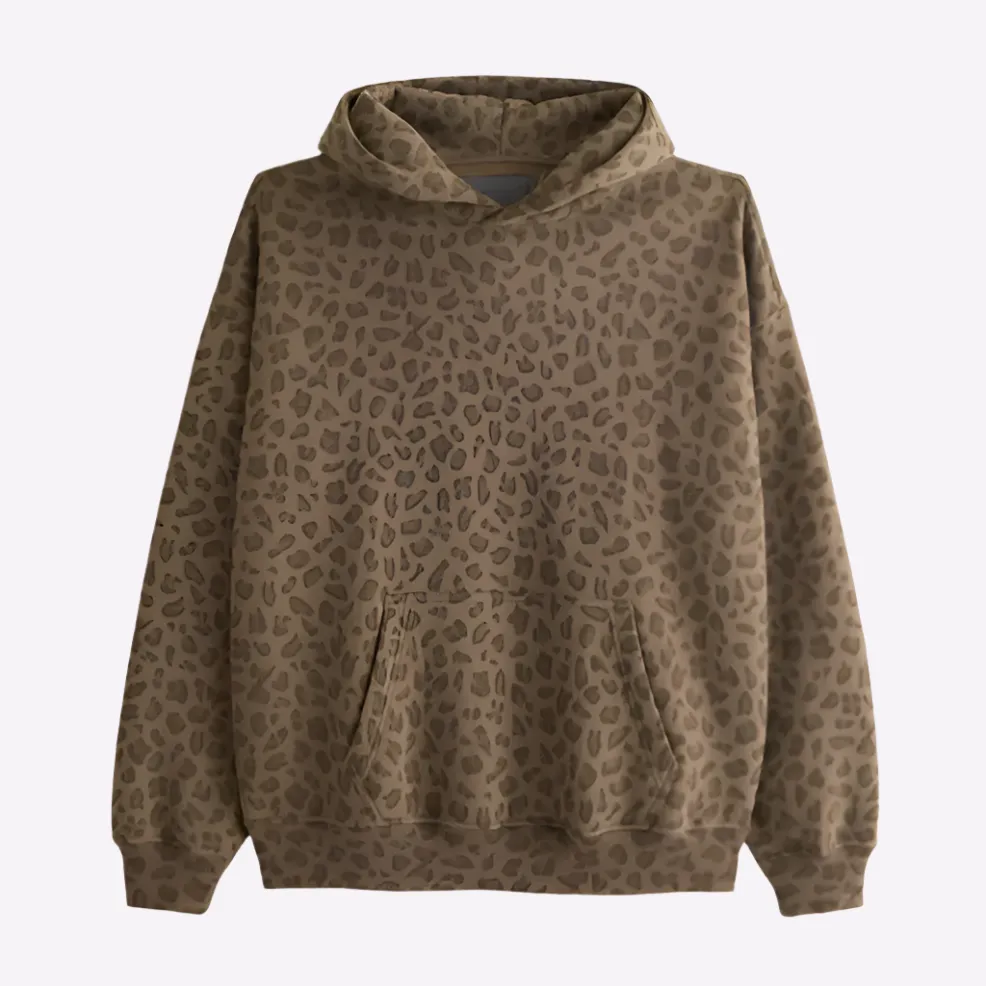 Stylish Leopard Hoodie